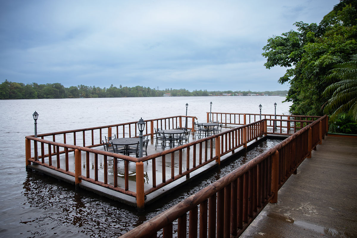 Deck on the Tortuguero Canal